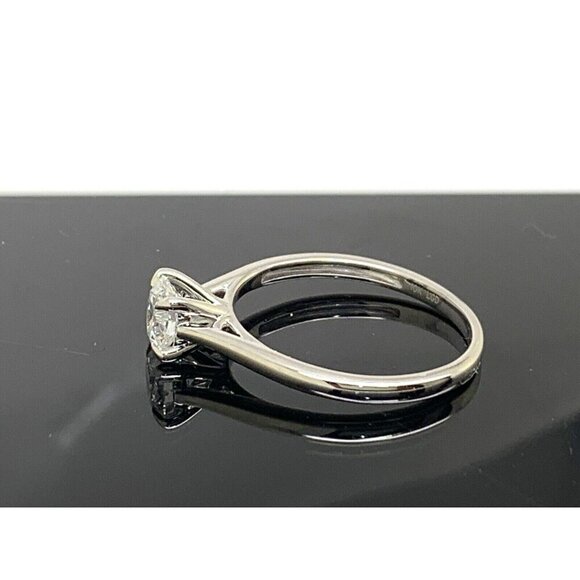 Unique Moments Engagement Ring Lab Grown 0.75ct Diamond 10k White Gold Size 8 main image 9